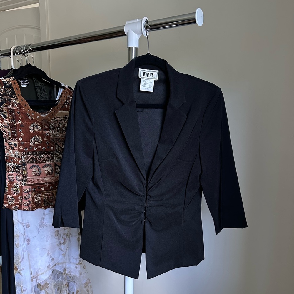 Vintage Black Women's Blazer